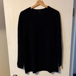 COS navy Textured Sweater - M